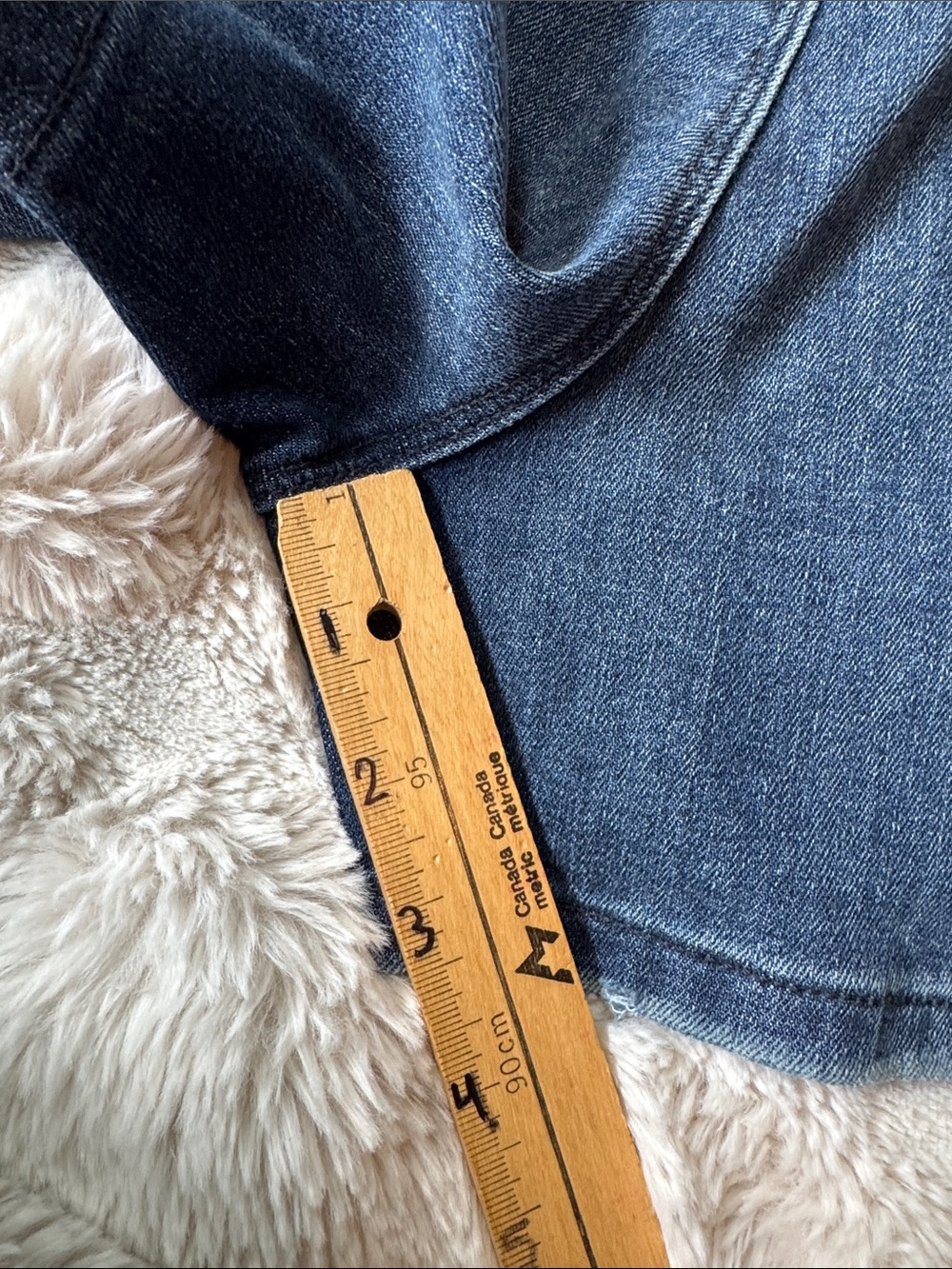 DU/ER Denim Stretch Shorts Side S/P - Picture 8 of 8
